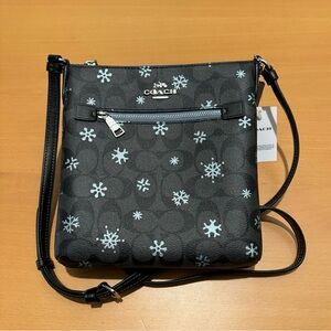 NWT Coach Snowflake Mini Rowan